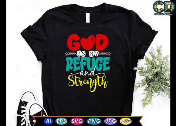 GOD is MY REFUGE and STRENGTH: A Designer’s Real-World Embroidery Review