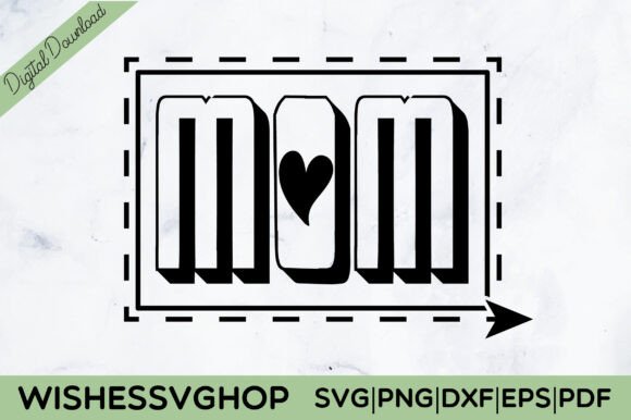 Mom SVG PNG: A Heartfelt Design for Real Embroidery Projects