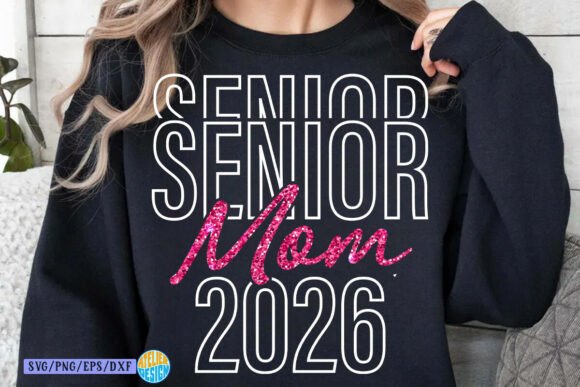 Senior Mom SVG PNG: A Sentimental Touch for Graduation Projects
