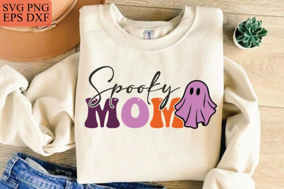 Spooky Mom SVG, Halloween SVG